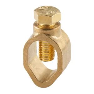 RCC Brass Clamp for Grounding Rods and Cables Universal Electrical Grounding Clamps