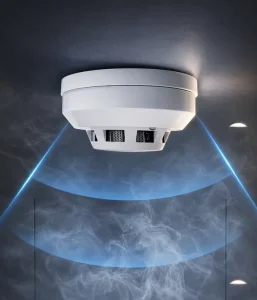 RS485 Smoke and Temperature Alarm Detector Smoke Alarm Smoke and Temperature Integrated Sensor Fire Alarm Detector