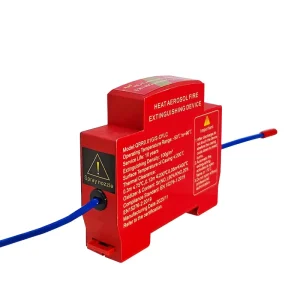 Rail mounted Automatic Induction Special Fire Extinguisher for Gas Electrical Cabinets