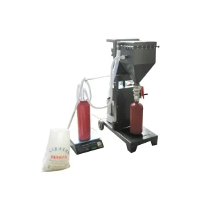 Ready Ship Stock SWFM Semi Automatic Dry Powder Filling Machine Fire Extinguisher Refilling High Precision 1kg0.015