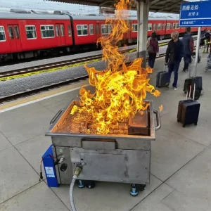 Real Fire Simulation Training System Flame Generator for Fire Extinguisher Training Firefighting Equipment Accessory