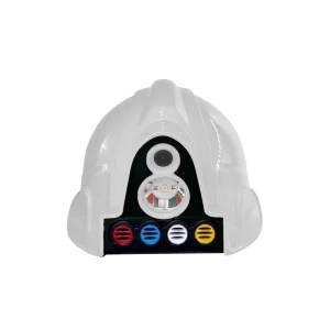 Real Time Multi Gas Detection Smart Safety Helmet 1280*1080 Pixel Resolution USB LED Lithium Ion Intelligent Cap Lamp for Mining