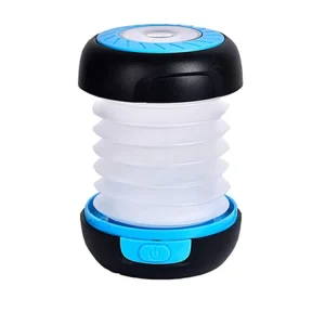 Rechargeable Collapsible Camping Lamps Solar Powered Portable LED Lighting Torch & Lamps for Outdoor Adventure