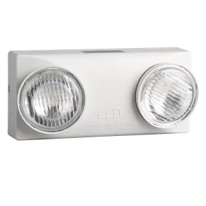 Rechargeable Emergency Exit Light LED Twin Beam Emergency Light Dual Head LED Emergency Light for Industrial