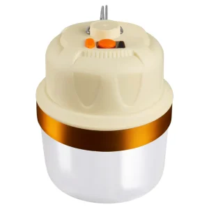 Rechargeable Emergency LED Light with IPX5 Waterproof 5000K Daylight Lithium Battery & Type C Charging for Camping