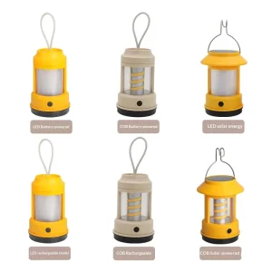 Rechargeable Outdoor Portable Camping Lantern Ambient Light for Camping Home Emergency Use and Festival Gifts