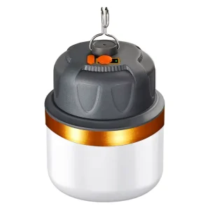 Rechargeable USB LED Camping Lantern Mini Emergency Light with Power Bank Function for Tent and Outdoor Activities