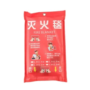 Red Bag Fire Blanket Emergency Fire Suppression for Home EV School and Public Fire Extinguishing