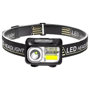Red Blue Light USB Rechargeable Linterna Frontal LED COB Motion Sensor High Power Camping Headlamp Flashlight Head Torch