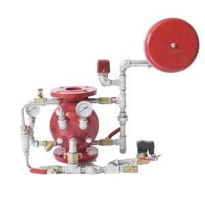 Red Ductile Iron Firefighting Sprinkler & Deluge Valves Fire Protection System Equipment & Accessories 180 Connection Size