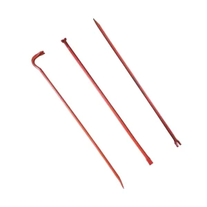 Red Extra Long Rescue Safety Fire Equipment Forcible Tool Pry Bar for Construction