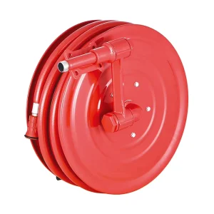 Red Fire Hose Reel Cabinet with Flexible PVC Rubber for Fire Fighting Equipment