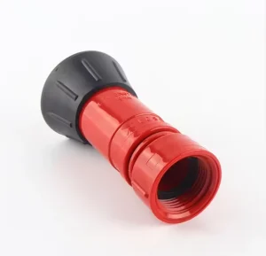 Red Fire Hose Reel Nozzle Flexible Plastic Water Gun