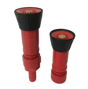 Red Plastic 3/4″ & 1″ Fire Fighting Hose Reel With Spray Jet Nozzle Firefighting Equipment Accessory