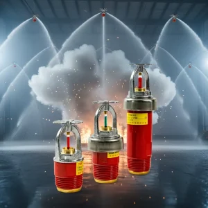 Red Standard Dry Type Fire Extinguishing Nozzle DN20 Copper Emergency Rescue Fire Equipment