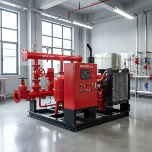 Reliable Driven Fire Fighting Pump Group for Emergency Water Supply