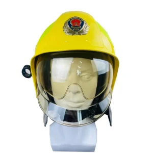 Rescue Fire Fighting Protective Flame Retardant Safety Fireman Helmet with Visor
