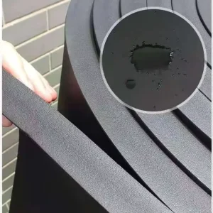 Rubber Plastic Board Insulation Anti collision Flame Retardant B1B2 Class Air Conditioning Wall KTV Sound Insulation Board