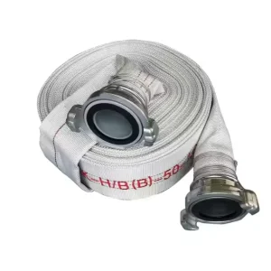 Russian Fire Fighting Delivery Hose 51mm 66mm 77mm Canvas Pipe with 1.6MPA Firefighting Equipment Accessories