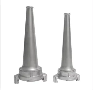 Russian Type Fire Hose Nozzle GOST Standard Aluminum Fire Nozzle KY66 2.5 Inch Straight Stream Water Jet Nozzle