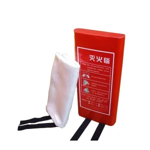 SAFEWAYFIRE 1.2M*1.8M Fiberglass Fire Heat Resistant Blanket Fire Rescue Blanket for Home Use