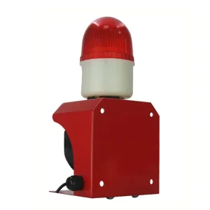 SF 523j 220V12V24V High Decibel Industrial Factory Outdoor Audible and Visual Alarm Fire Horn Siren
