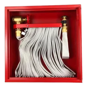 SHOUSHENG Steel Red Manual Fire Hose Reel Drum 1.5 Inch