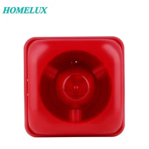 SL-81 Fire Siren Strobe Piezo Siren Alarm Sounder Fire Alarm 12V 24V 88dB