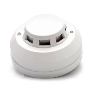 SMK D 12 24V NC NO Photoelectric Optical Home Wire Smoke Detector Fire Alarm System