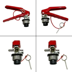 SS304 Stainless Steel Industrial Fire Extinguisher Valve High Pressure Safety Relief Device Portable Trolley Extinguisher Valve