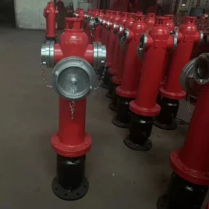 STORZ 1-0818 Flexible Cast Iron Water Outlet DN100/DN65 Above-Ground Fire Hydrant Head for Class A/B Fires