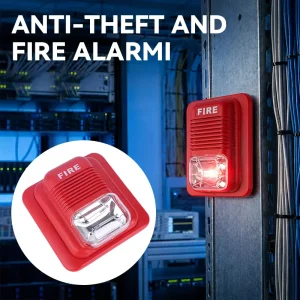 SUPER SIREN SS 114 Emergency Assistance Fire Alarm Fire Safety Electronic Strobe Alarm with CE Certification
