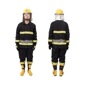 Safety Against Flame Radiation Firefighter Outfit Fireman Suit Firefighting Clothing