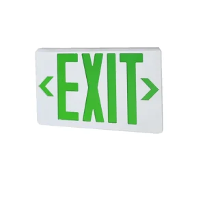 Safety Exit Sign Board with Fire Emergency Light Lamp Firefighting Equipment Accessory