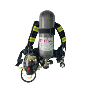 Safety Firefighting Equipment Self Contained Breathing Apparatus Full Face Mask Firefighter SCBA Fire Rescue 6.8L Cylinder CE
