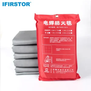 Safety Protection Fire Resistance Heat Insulation Welding Cutting Blanket Silicon Coating 550 1100 Temperature