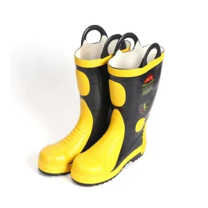 Safety Rubber Fire Fighter Boots Fireman Firefighting Equipment and Accessories