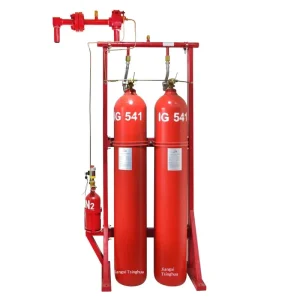 Sales Gas Fire Suppression System IG541 Automatic Fire Suppression Devices Firefighting Equipment 80L