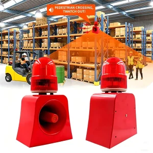 Security Alarm System Installation Audible and Visual Sound Light Systems Fire Siren Safety Strobe Security Alarm System