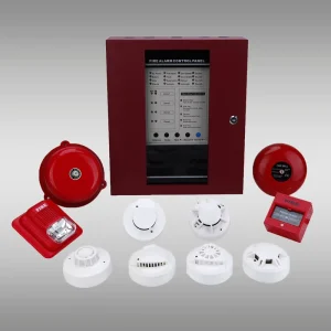 Security Wired 16 Zone Fire Alarm Control Panel Conventional Fire Alarm System Control Panel