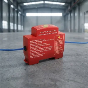 Self Activation Aerosol Fire Extinguisher Electrical Cabinet Fire Suppression Device Compact Space Saving Fire Protection