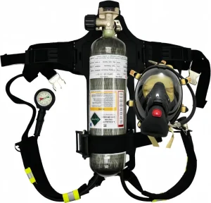 Self-Contained Breathing Apparatus for Firefighters Whole Set Firefighting Equipment Accessories for Chemical Work