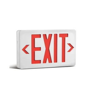 Selg Lighted Exit Signs With Emergency Light