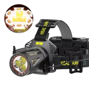 Sensor Headlamp 2000 Lumens 36 core XHP360 Headlights Zoomable Powerful Head Torch 18650 Battery for Outdoor Fishing Camping
