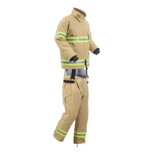 ShangHai Fangzhan Moisture Barriers ZFMH FZ Fireproof Radiation Protection Fire Fighting Suit with Aramid Material