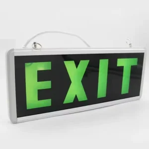 Shingel Fire Door Running Man Wall Mounted Fire Evacuation Sign Led Emergency Exit Sign Green IP30