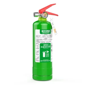 Simple Type Stainless Steel Cylinder Fire Extinguisher Water Based Agent 980ml Capacity Class CE Certified