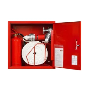 Single Door Steel Fire Box Customizable in Size and Brand Fire Hose Reel Cabinet for Firefighting Equipment Accessories