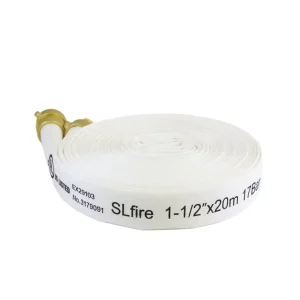 Single Jacket Brass 17bar Fire Hose UL Listed TPU Lined Hose Firefighting Equipment Accessory Fire Extinguisher Hose