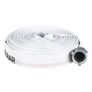 Single Jacket Fire Hose Water Hose With Coupling Essential Firefighting Equipment Accessory
